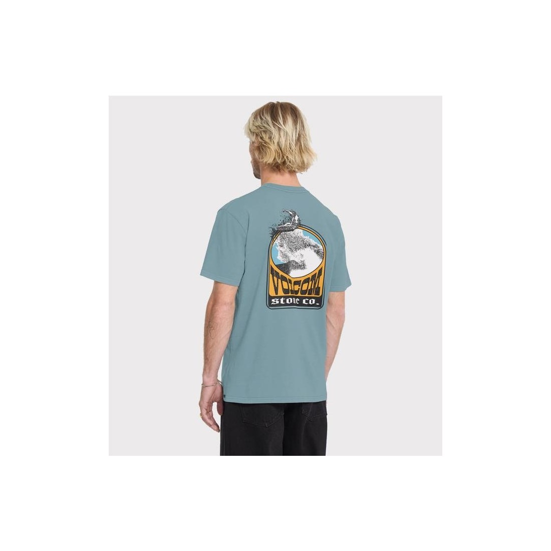 VOLCOM ZURF CO PW TEE AZUL CLARO