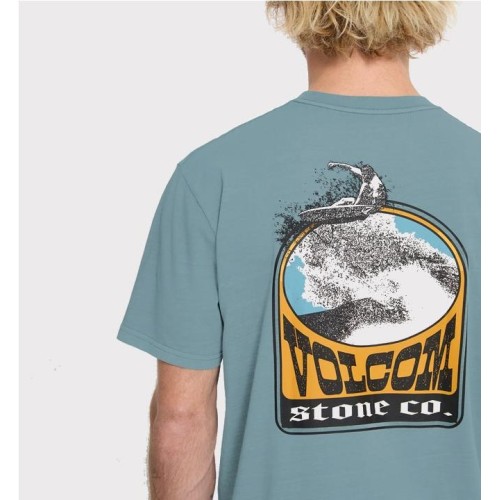 VOLCOM ZURF CO PW TEE AZUL CLARO