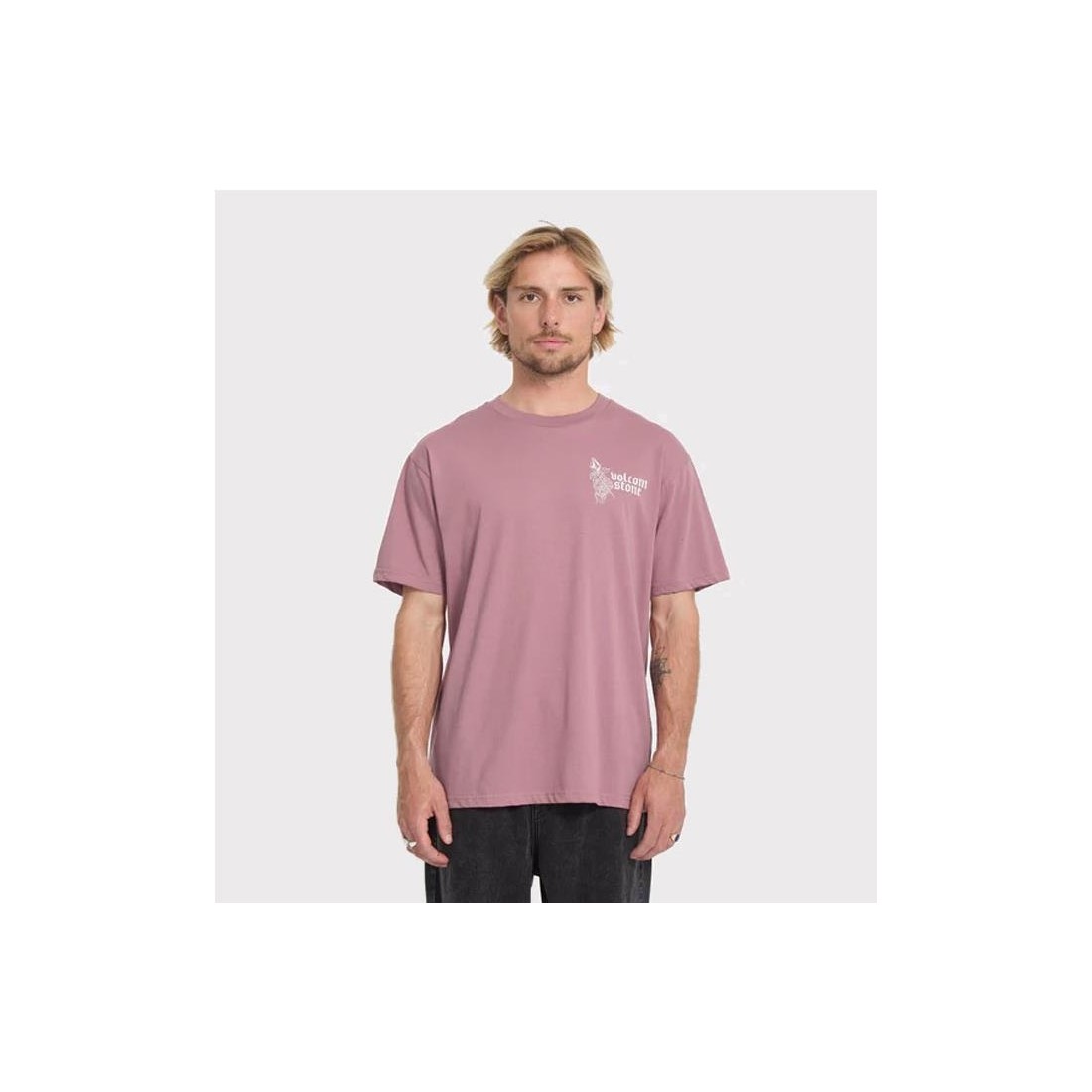 VOLCOM ETERNAL STOKE TEE ROSADO