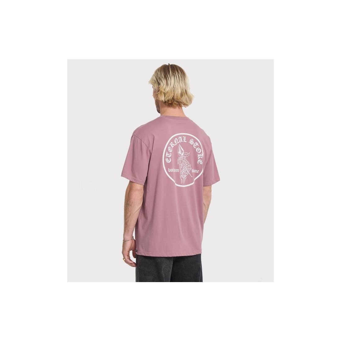 VOLCOM ETERNAL STOKE TEE ROSADO