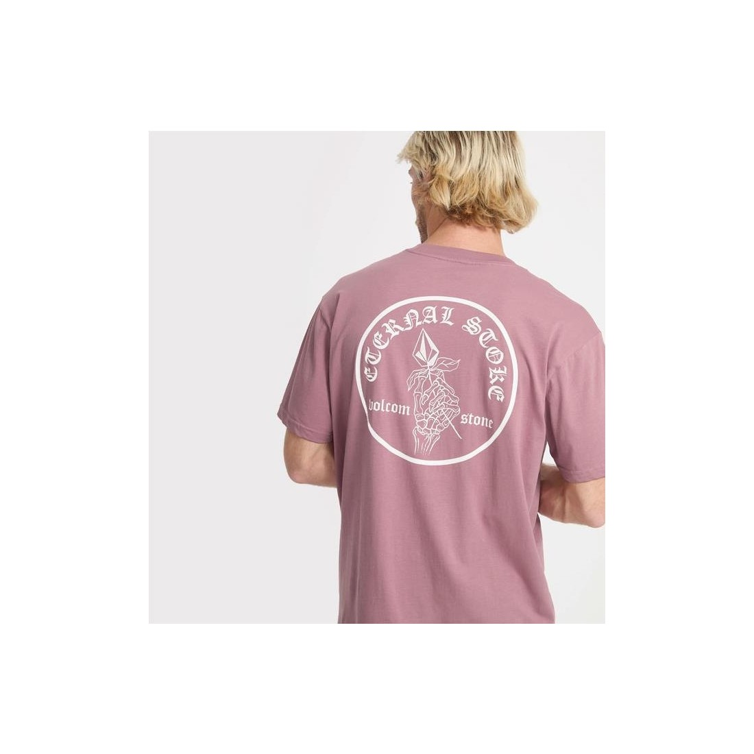 VOLCOM ETERNAL STOKE TEE ROSADO