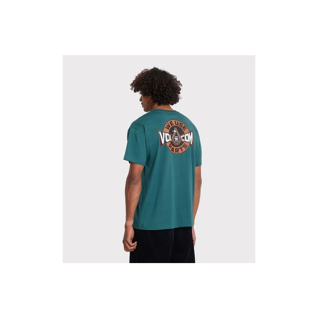 VOLCOM PARTED OUT POCKET TEE VERDE