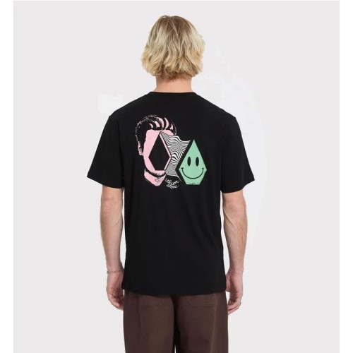 VOLCOM AURA BSC TEE NEGRO