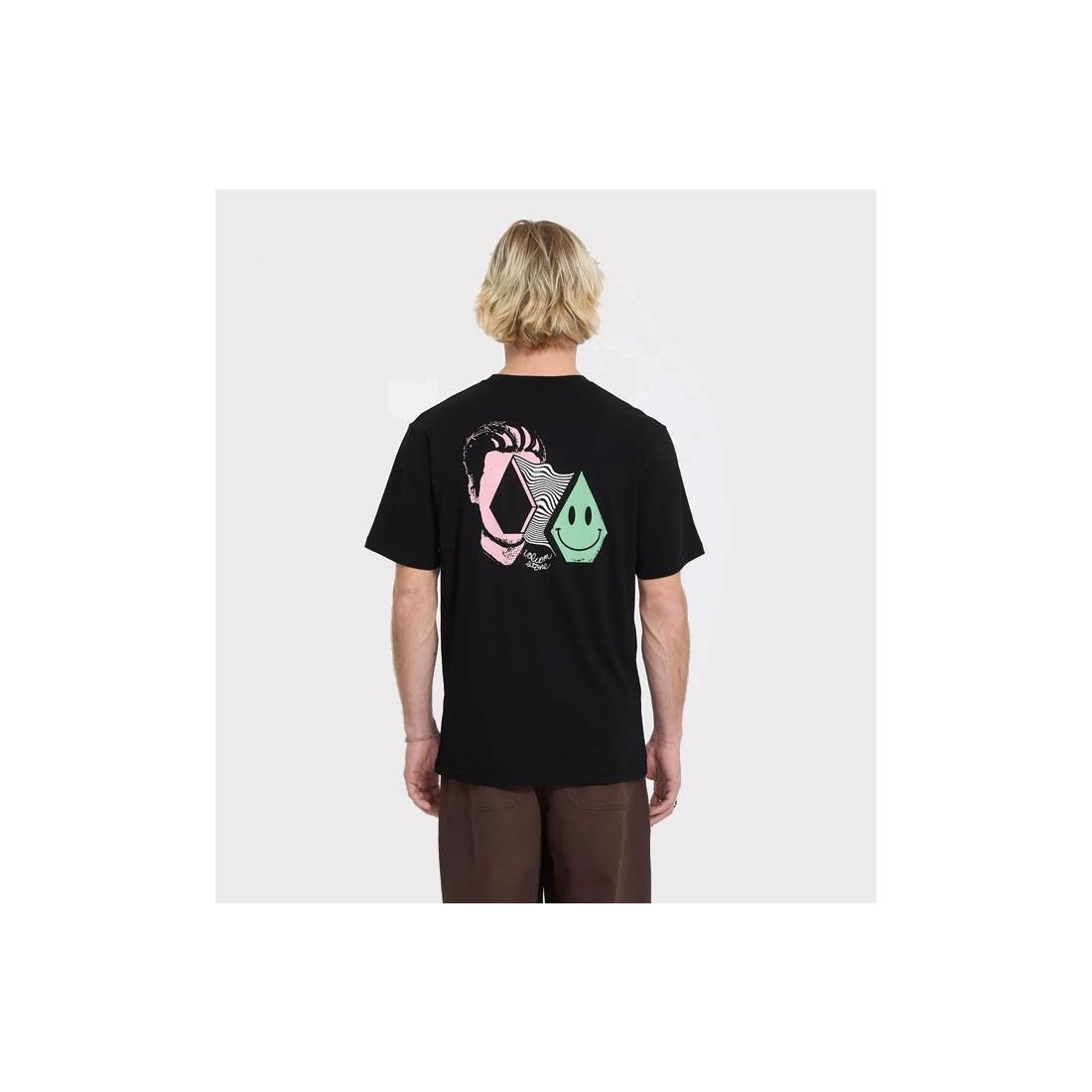 VOLCOM AURA BSC TEE NEGRO