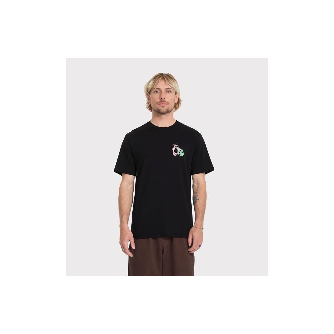 VOLCOM AURA BSC TEE NEGRO