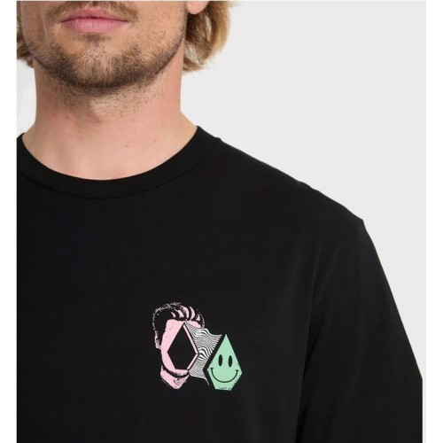 VOLCOM AURA BSC TEE NEGRO