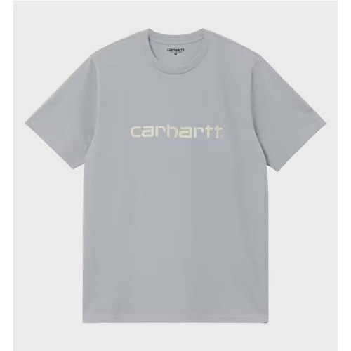 CARHARTT WIP SCRIPT TEE AZUL BLANCO