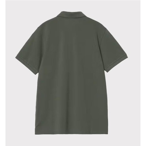 CARHARTT WIP CHASE PIQUE POLO VERDE
