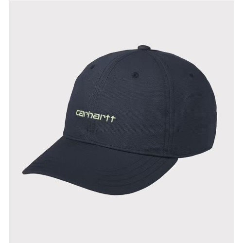 CARHARTT WIP CANVAS SCRIPT CAP AZUL OSCURO
