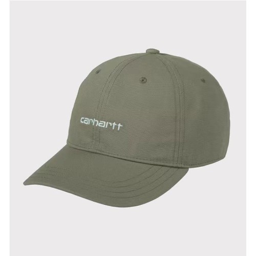CARHARTT WIP CANVAS SCRIPT CAP VERDE