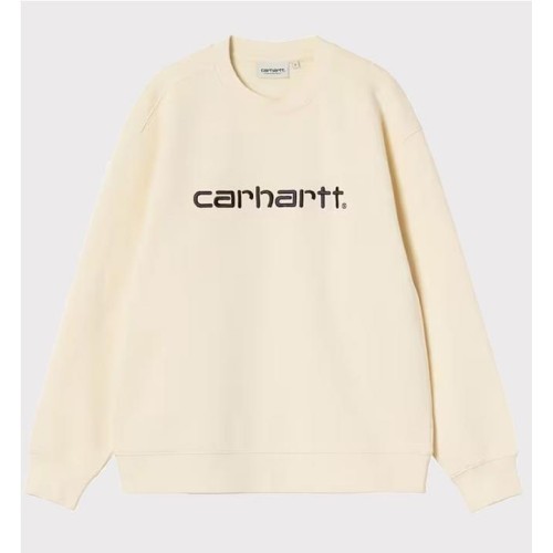 CARHARTT WIP W CARHARTT SWEAT BEIGE1