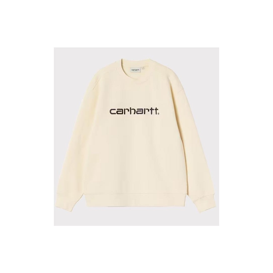CARHARTT WIP W CARHARTT SWEAT BEIGE1