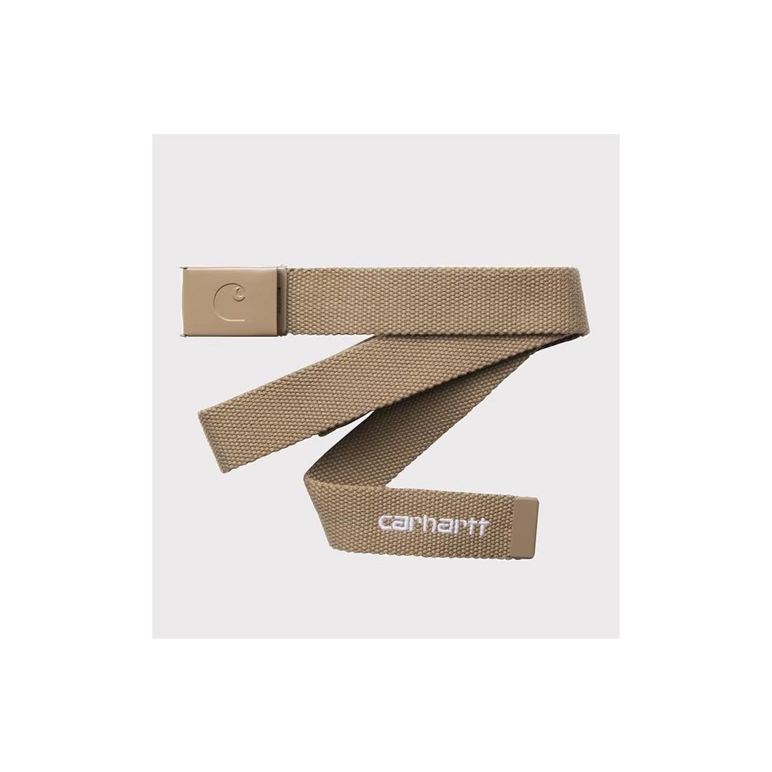 CARHARTT WIP C-LOGO BELT BEIGE