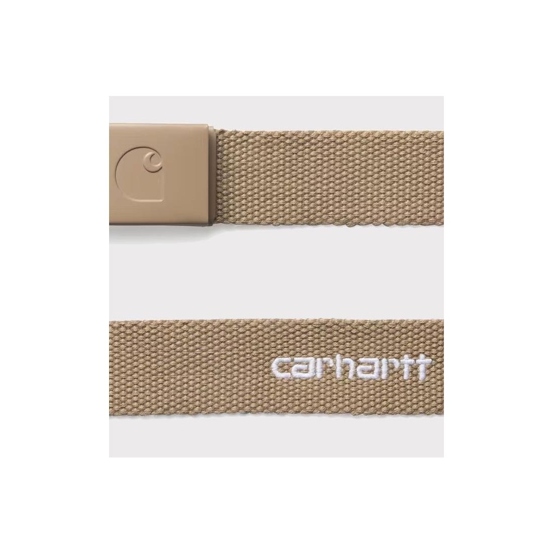 CARHARTT WIP C-LOGO BELT BEIGE