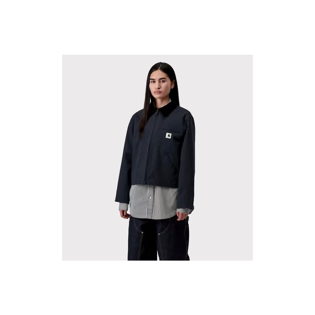 CARHARTT WIP W NEWKIRK SUMMER AZUL OSCURO