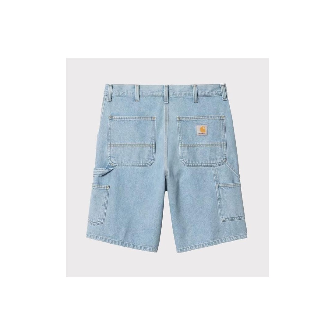 CARHARTT WIP SINGLE KNEE SHORT AZUL BLANCO