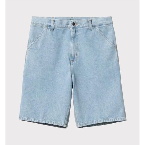 CARHARTT WIP SINGLE KNEE SHORT AZUL BLANCO 2