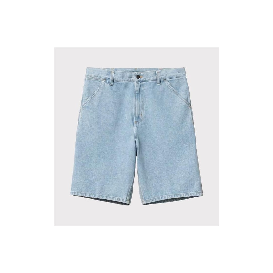 CARHARTT WIP SINGLE KNEE SHORT AZUL BLANCO