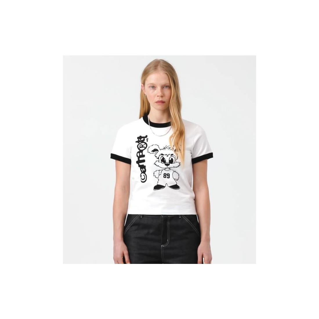 CARHARTT WIP W IP RINGER TEE BLANCO