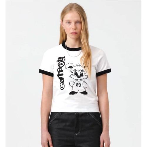 CARHARTT WIP W IP RINGER TEE BLANCO