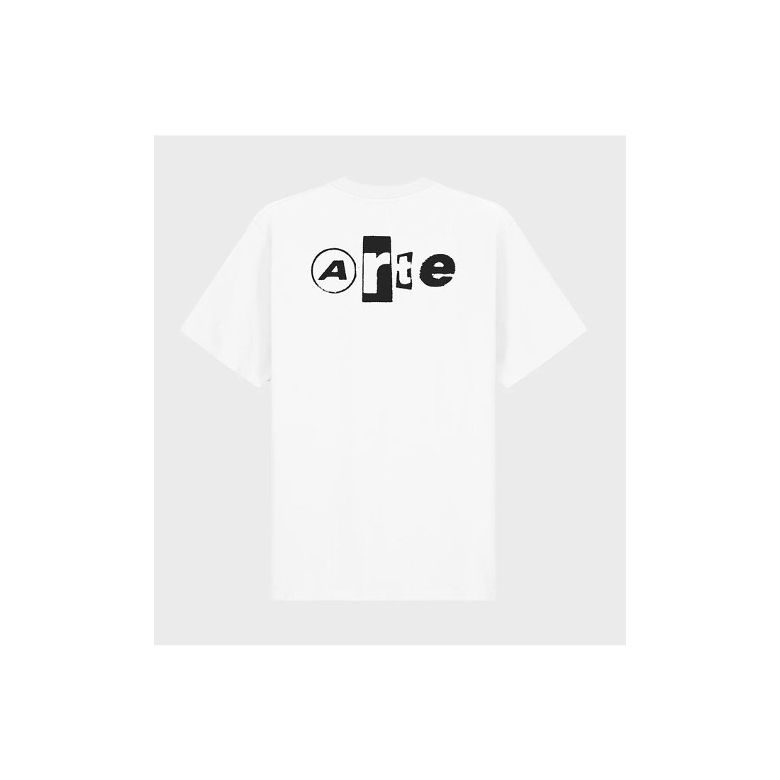 ARTE BACK COLLAGE TEE BLANCO