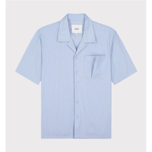 ARTE FOLD POCKET SHIRT AZUL CLARO