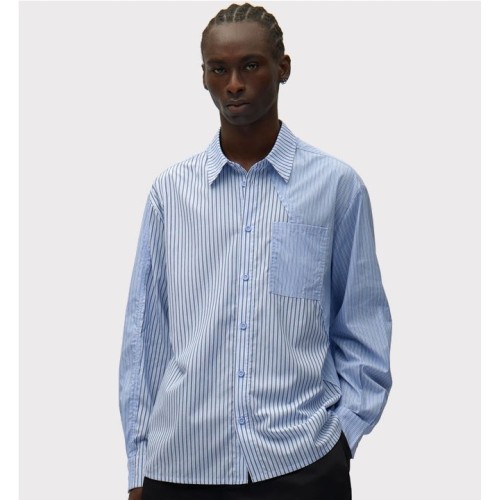 ARTE ASSIMETRICAL LONG SHIRT AZUL CLARO 2