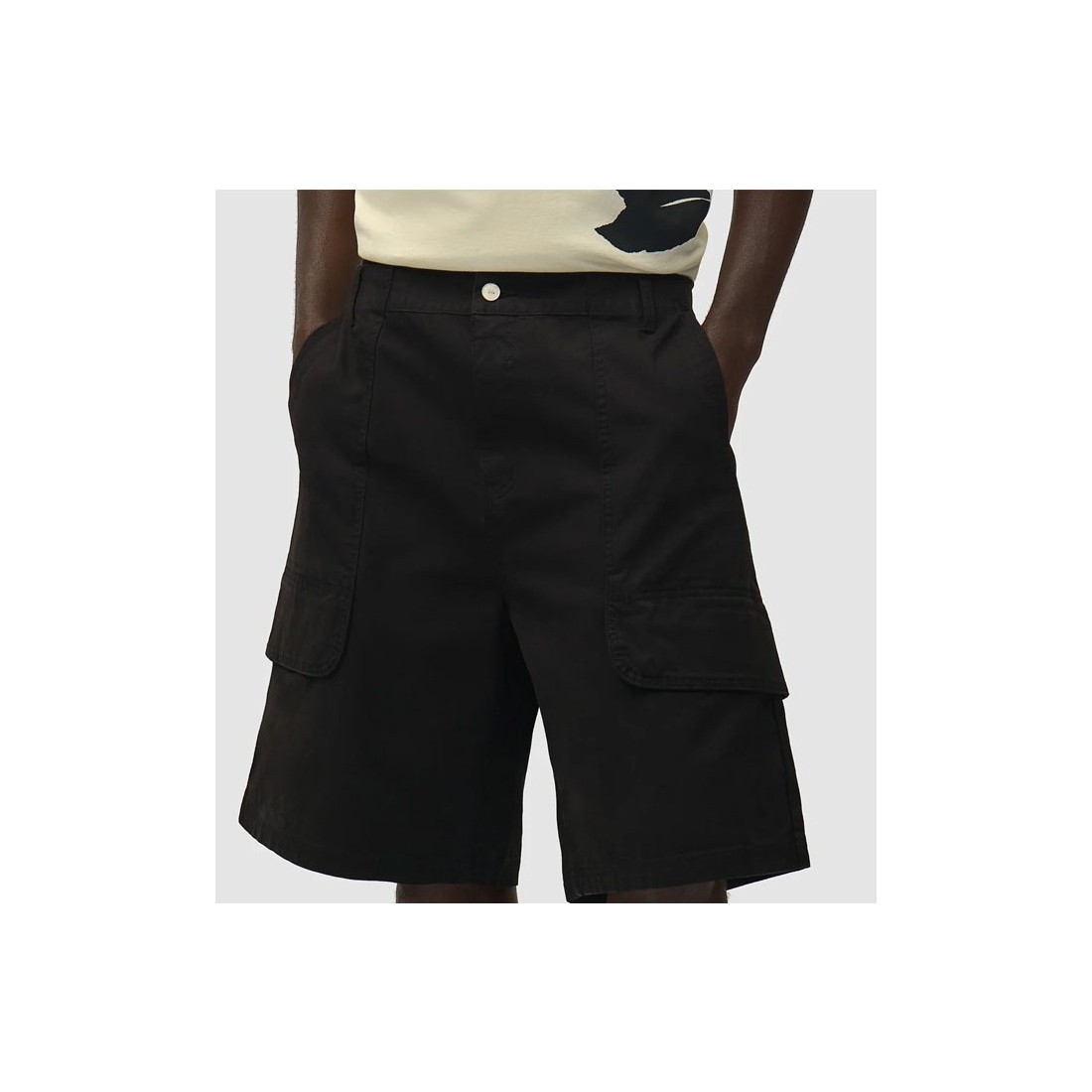 ARTE CANVAS CARGO SHORT NEGRO
