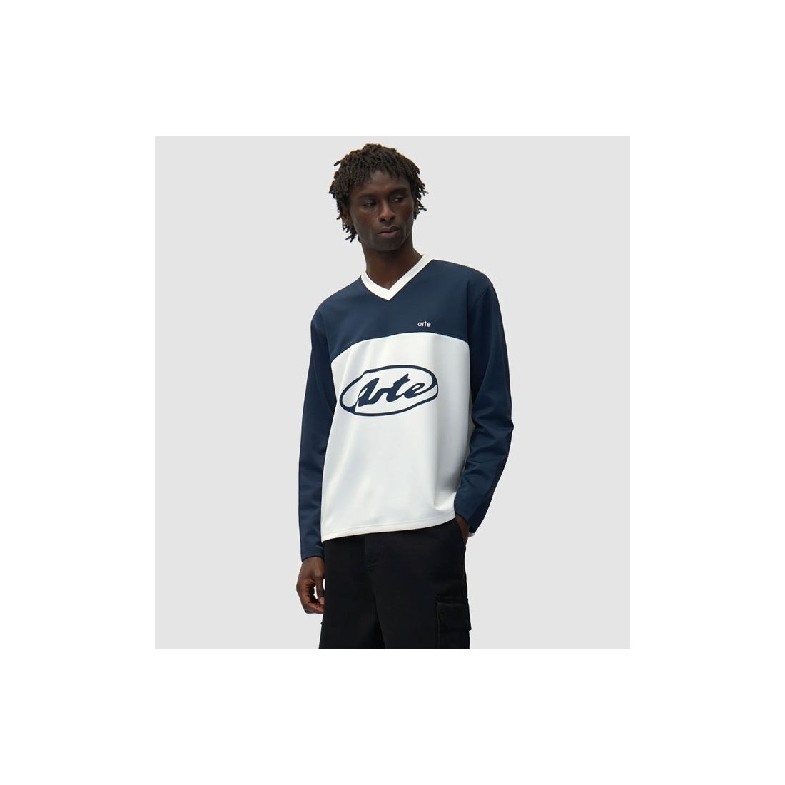 ARTE CIRCLE LOGO LONGSLEEVE BLANCO