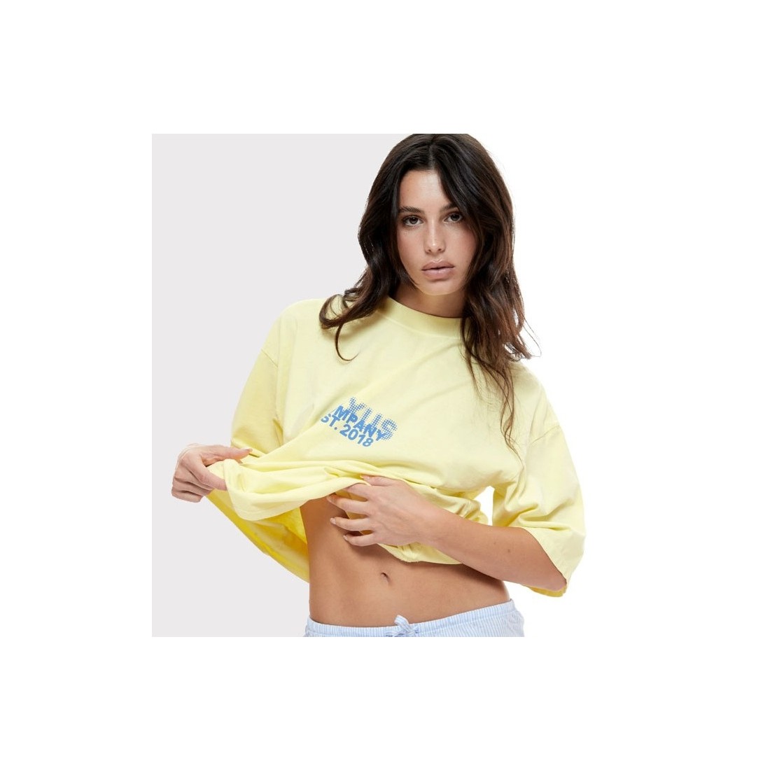 YUXUS SOLAR LE CLUB TEE AMARILLO