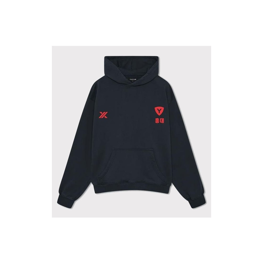 YUXUS ROTARY HONGDAE HOODIE AZUL MARINO