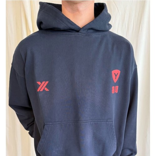 YUXUS ROTARY HONGDAE HOODIE AZUL MARINO
