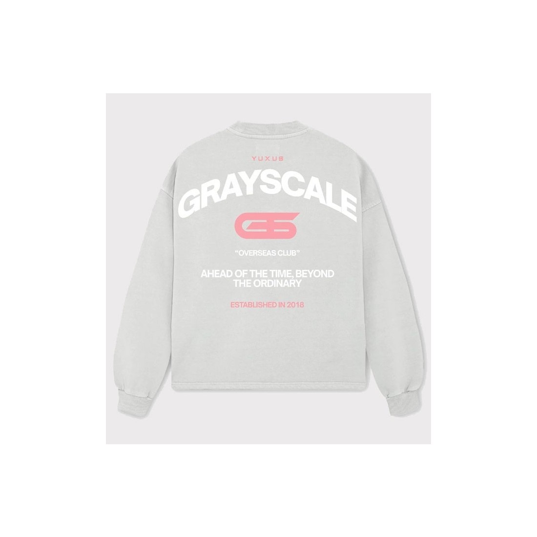YUXUS GOOSE GRAYSCALE CREWNECK GRIS