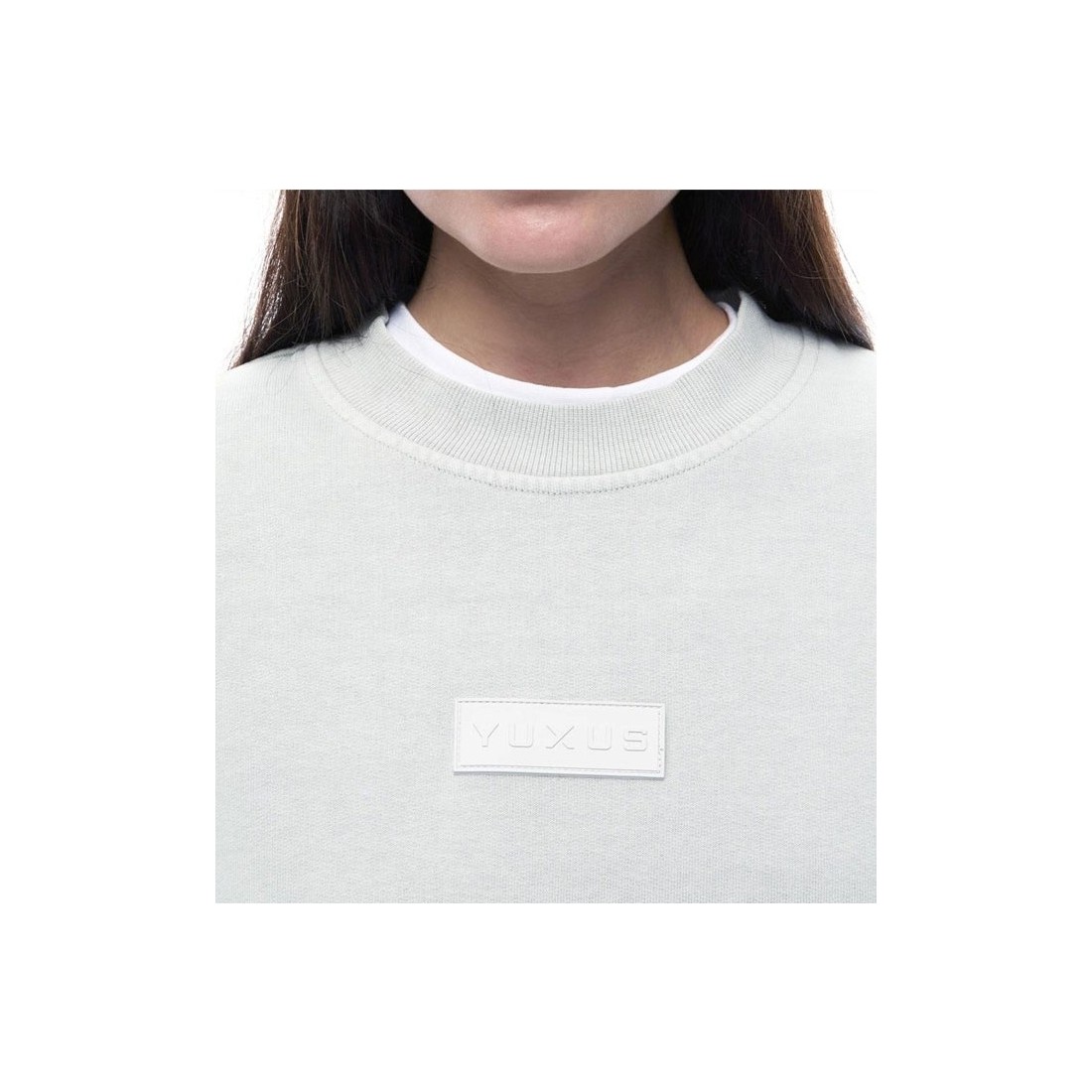 YUXUS GOOSE GRAYSCALE CREWNECK GRIS