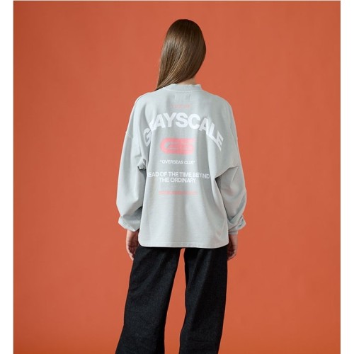 YUXUS GOOSE GRAYSCALE CREWNECK GRIS