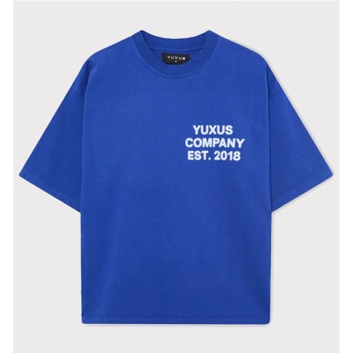 YUXUS DEPTH LE CLUB TEE AZUL MARINO