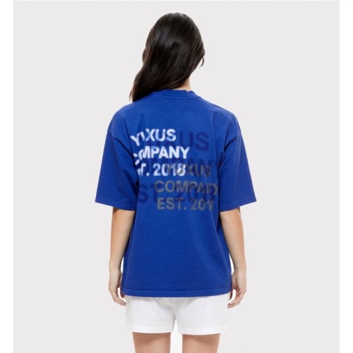 YUXUS DEPTH LE CLUB TEE AZUL MARINO