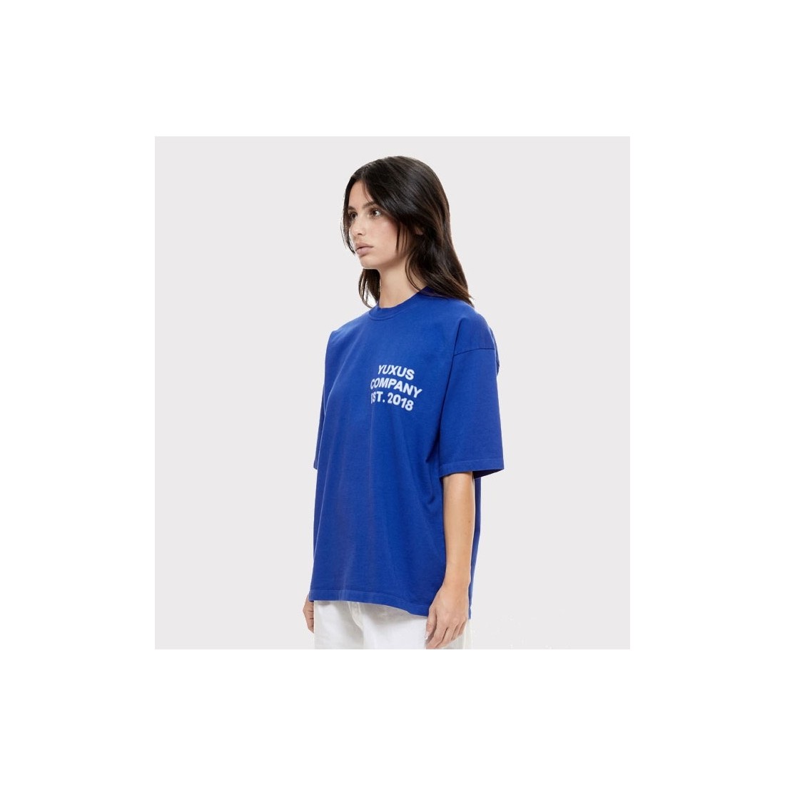 YUXUS DEPTH LE CLUB TEE AZUL MARINO