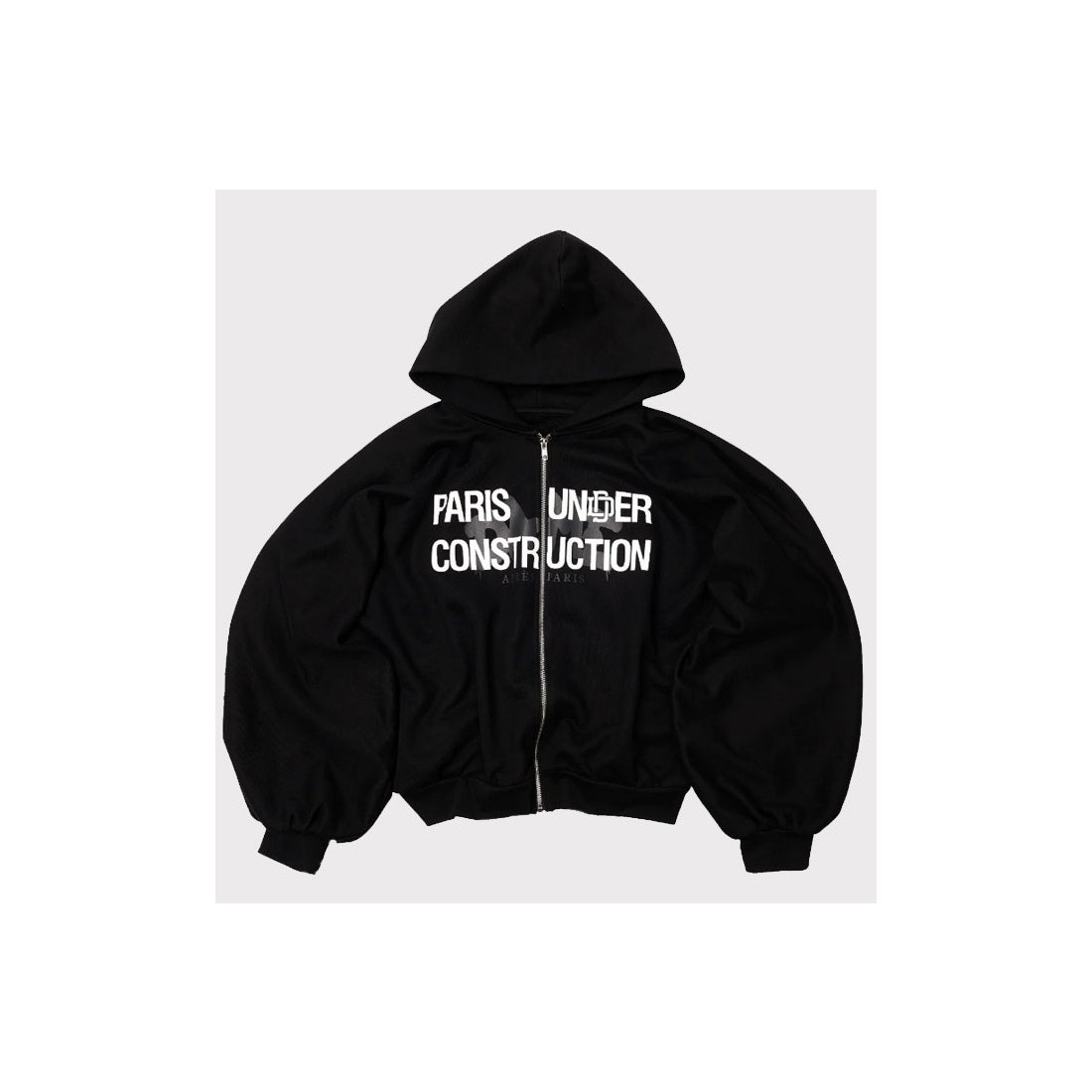 DAME UNIFORM ZIPPER NEGRO