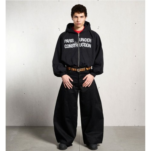 DAME UNIFORM ZIPPER NEGRO