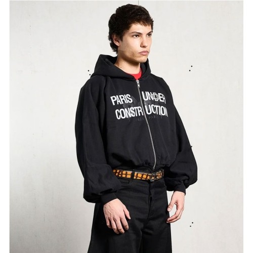 DAME UNIFORM ZIPPER NEGRO