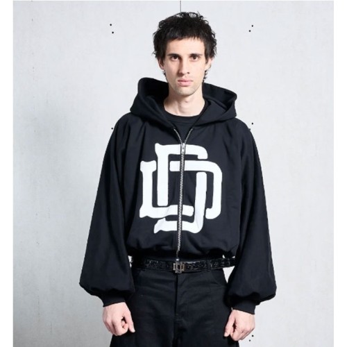 DAME MONOGRAM ZIPPER NEGRO