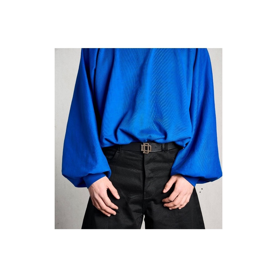 DAME MONOGRAM BELT NEGRO