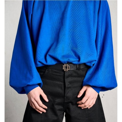 DAME MONOGRAM BELT NEGRO