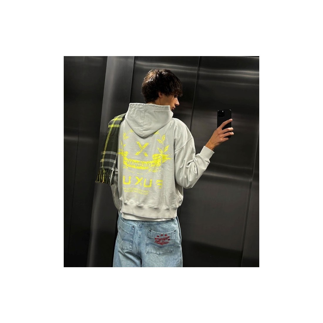 YUXUS SONIC VANGUARD HOODIE GRIS