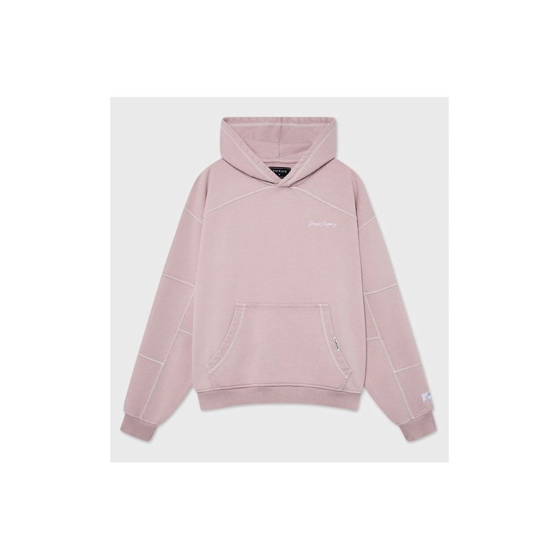 YUXUS TAFFY THREADS HOODIE ROSADO