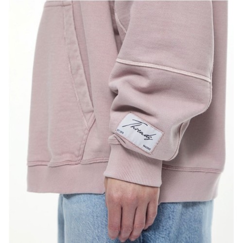 YUXUS TAFFY THREADS HOODIE ROSADO
