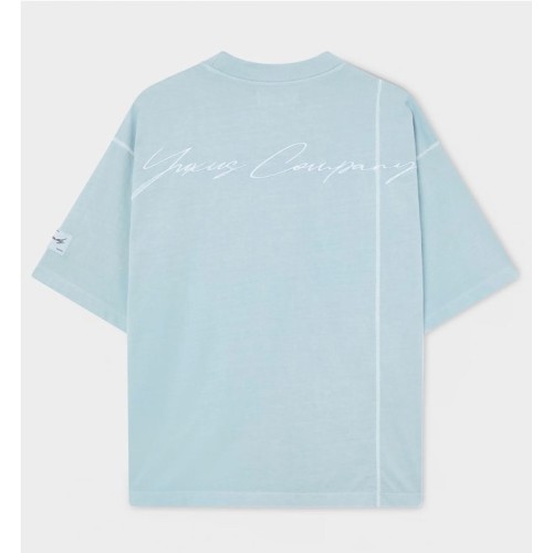 YUXUS VERDANT THREADS TEE AZUL CLARO