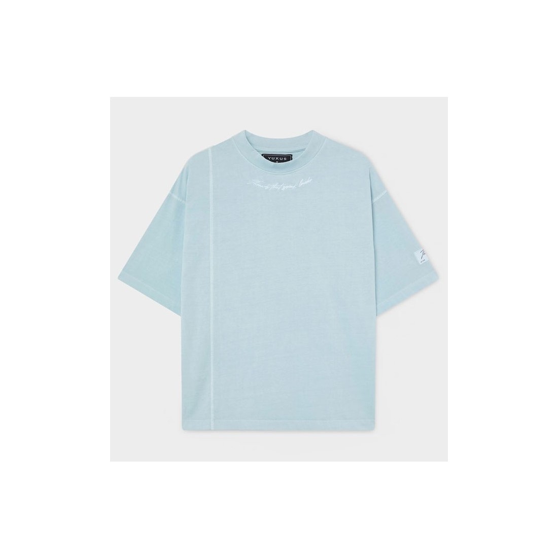 YUXUS VERDANT THREADS TEE AZUL CLARO