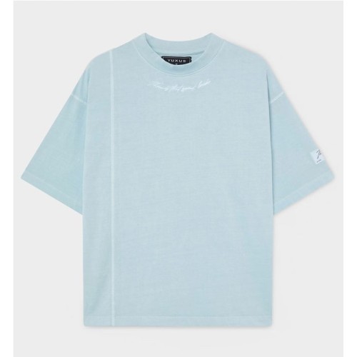 YUXUS VERDANT THREADS TEE AZUL CLARO